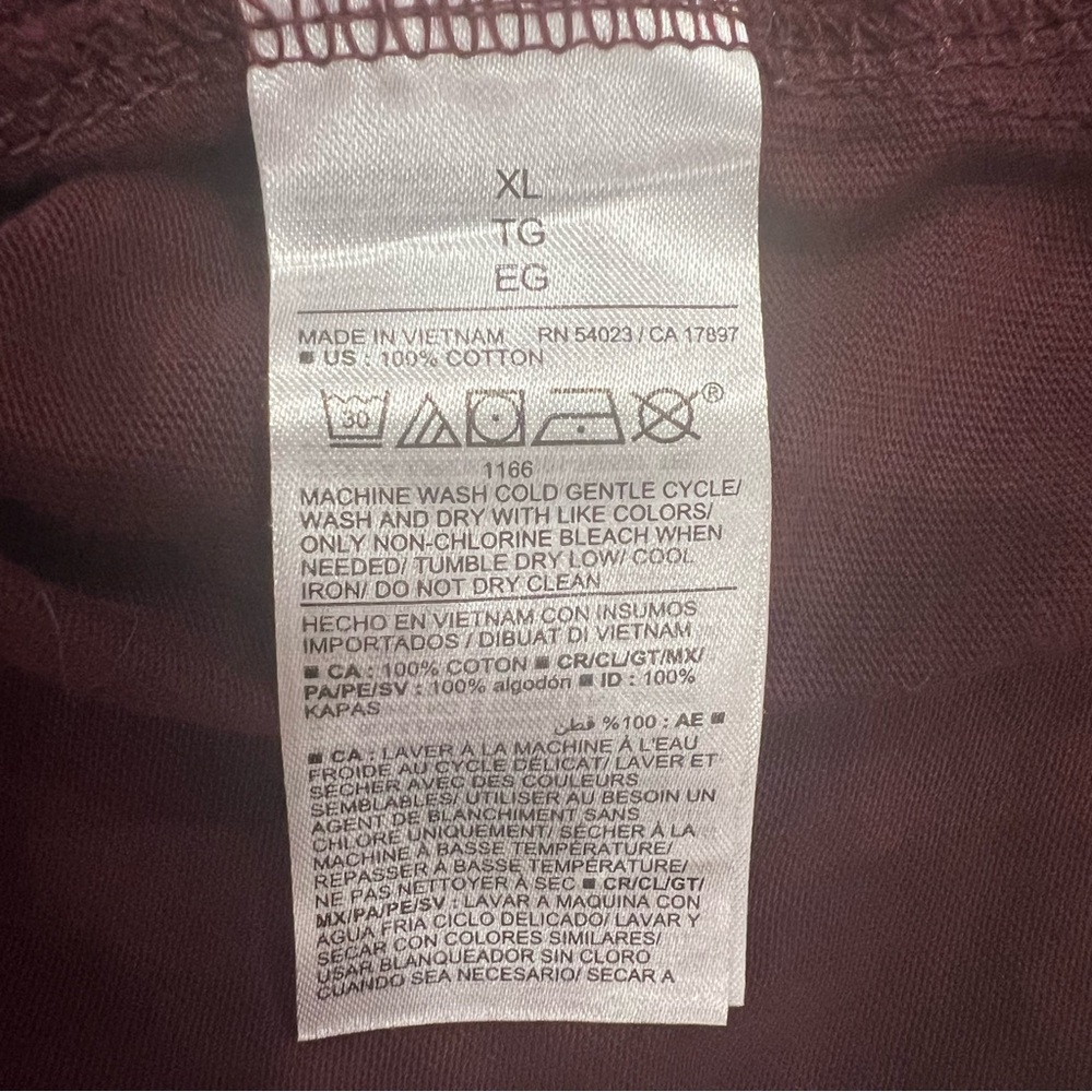 Old Navy 100% Cotton Crew Neck Long Sleeve T-Shirt Women’s Sz XL - Picture 5 of 9